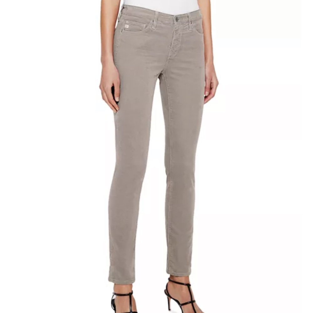AG Adriano Goldschmied Corduroy Jeans in Gray